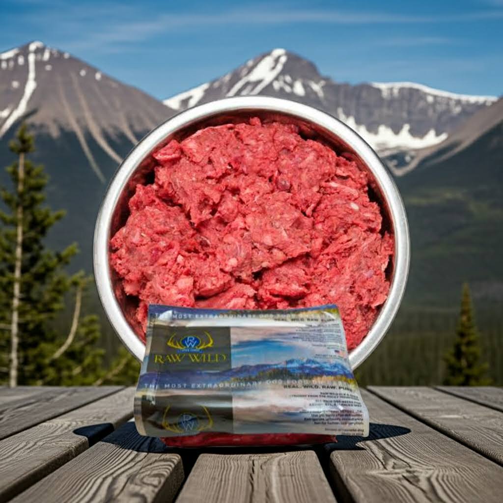 12lbs of Premium Raw Dog Food - Ideal for Small Dogs